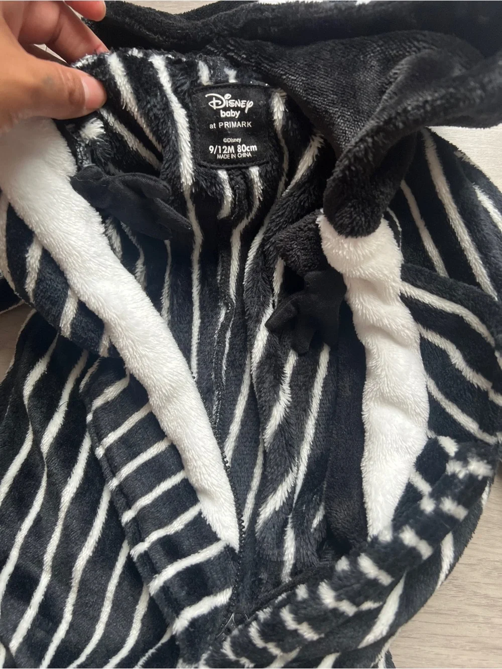 Disney Baby Jack Skellington Nightmare Before Christmas Romper 9-12M